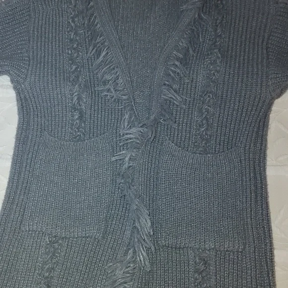 Chunky Cable Knit Long Sweater - Picture 10 of 10